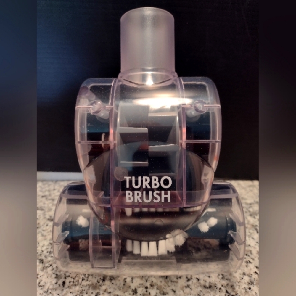 Universal Turbo Brush Vacuum Part Attachment for Pet Hair Cleaning. Open Box.